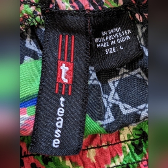 Pre-owned Tease size large colorful pants, TE - Picture 3 of 3